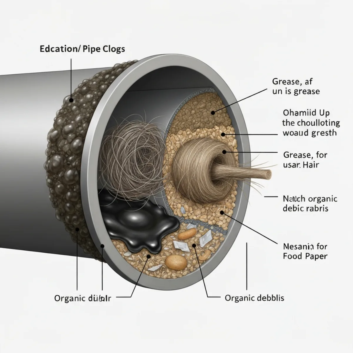 Canalisation bouchee : les principales causes et solutions