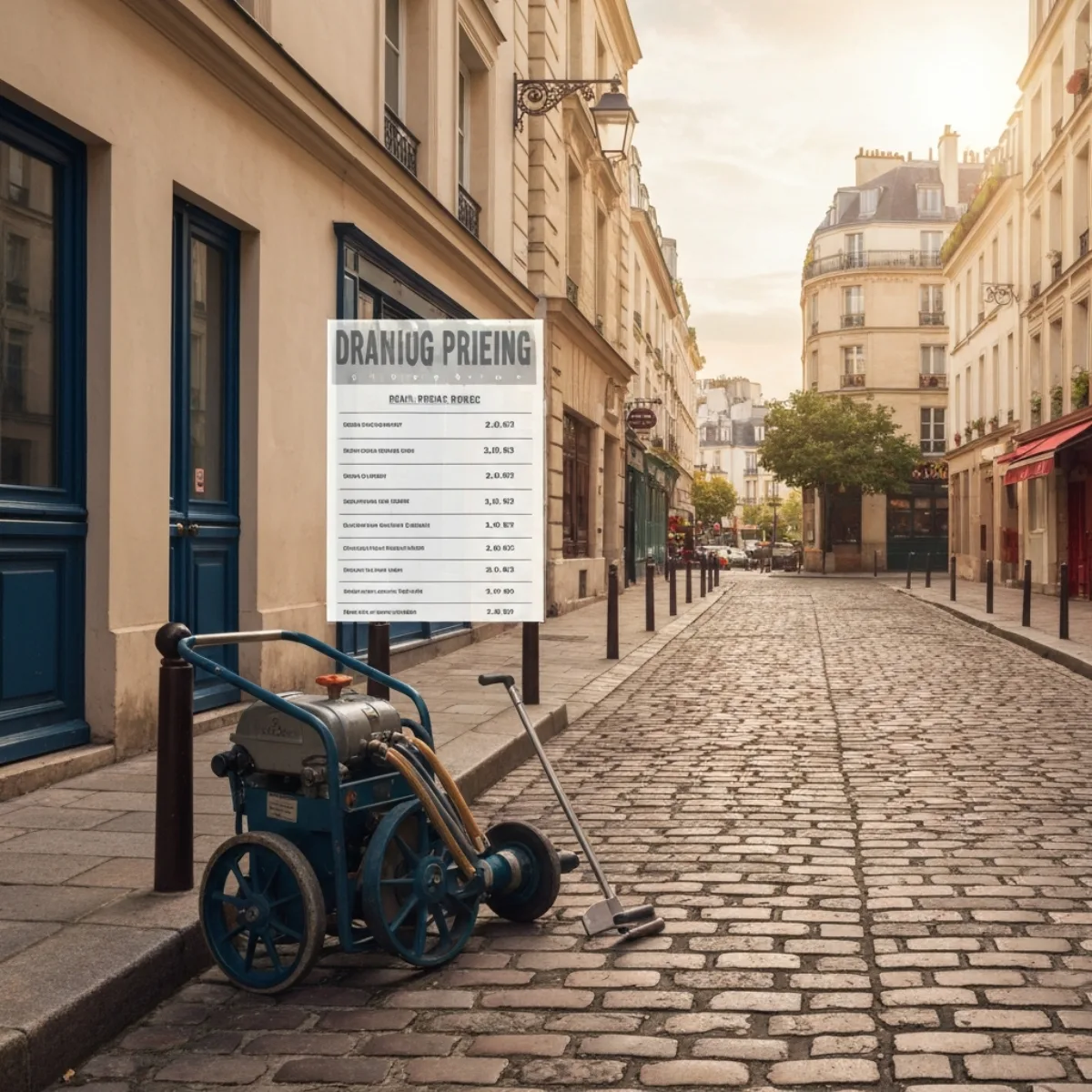 Prix debouchage Paris 2026 : tarifs et devis plombier