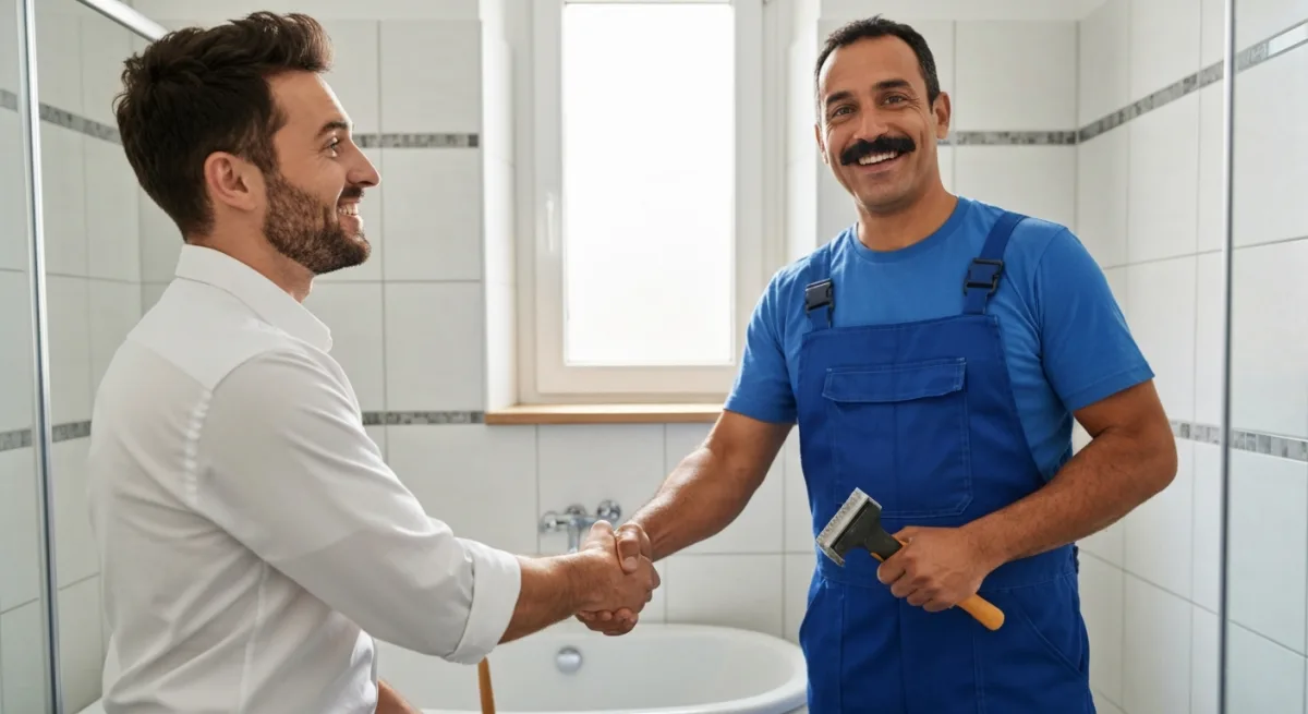 Client satisfait debouchage reussi