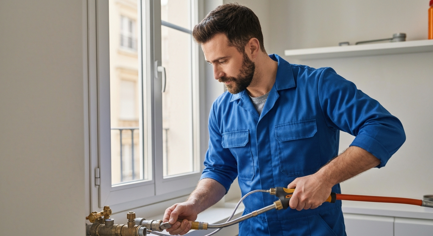 Inspection caméra à Clichy