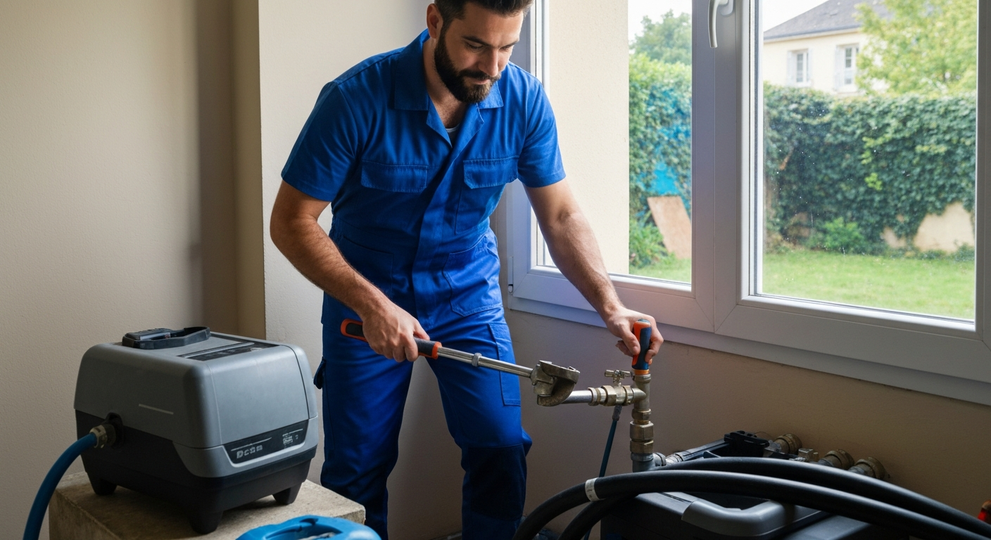 WC bouché à Eaubonne