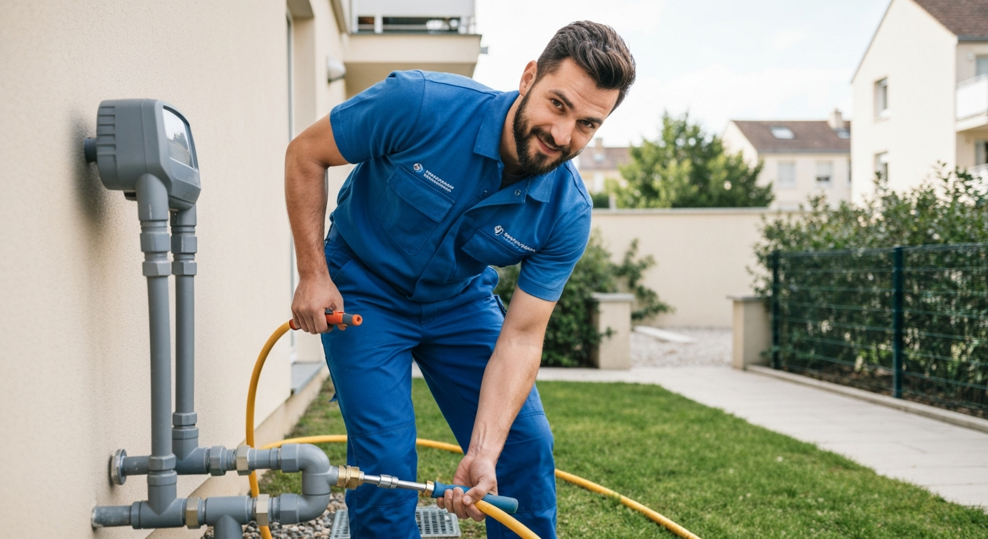 WC bouché à Éragny