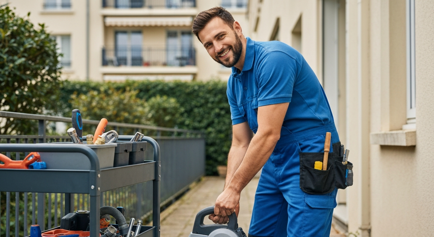 WC bouché à Fosses