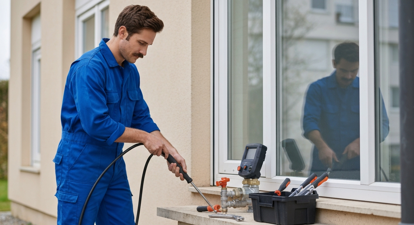 Inspection caméra à L'Île-Saint-Denis