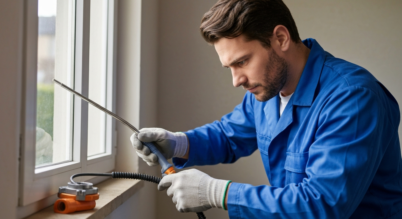 Inspection caméra à Les Mureaux