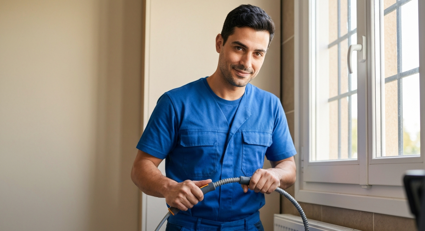 Inspection caméra à Les Ulis