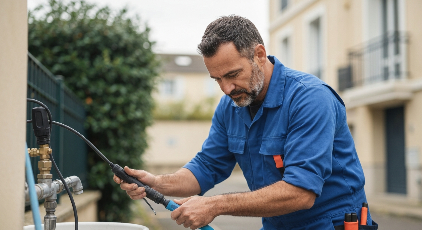 Inspection caméra à Montlhéry