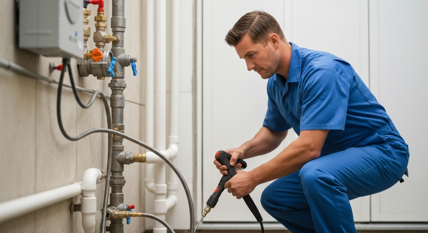 Inspection caméra à Morsang-sur-Orge