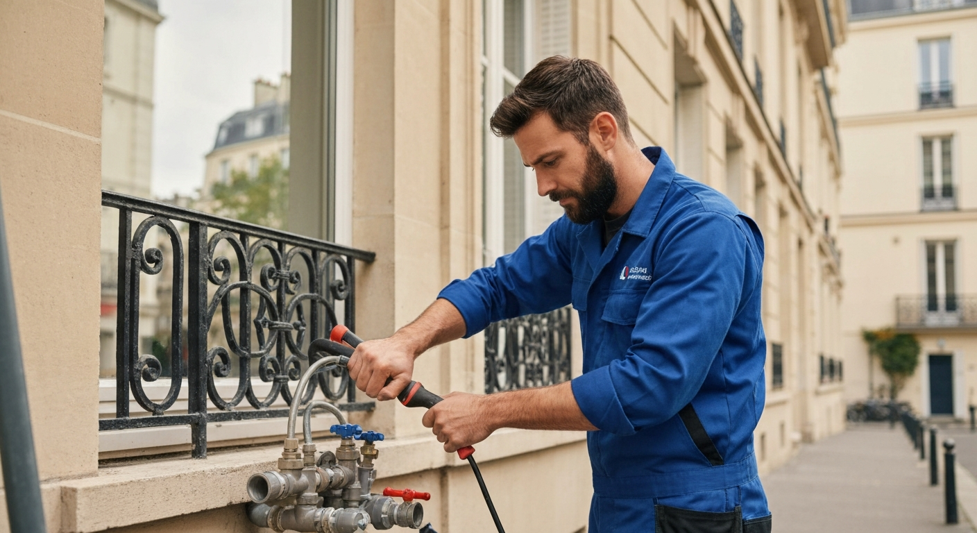 WC bouché à Paris 1er
