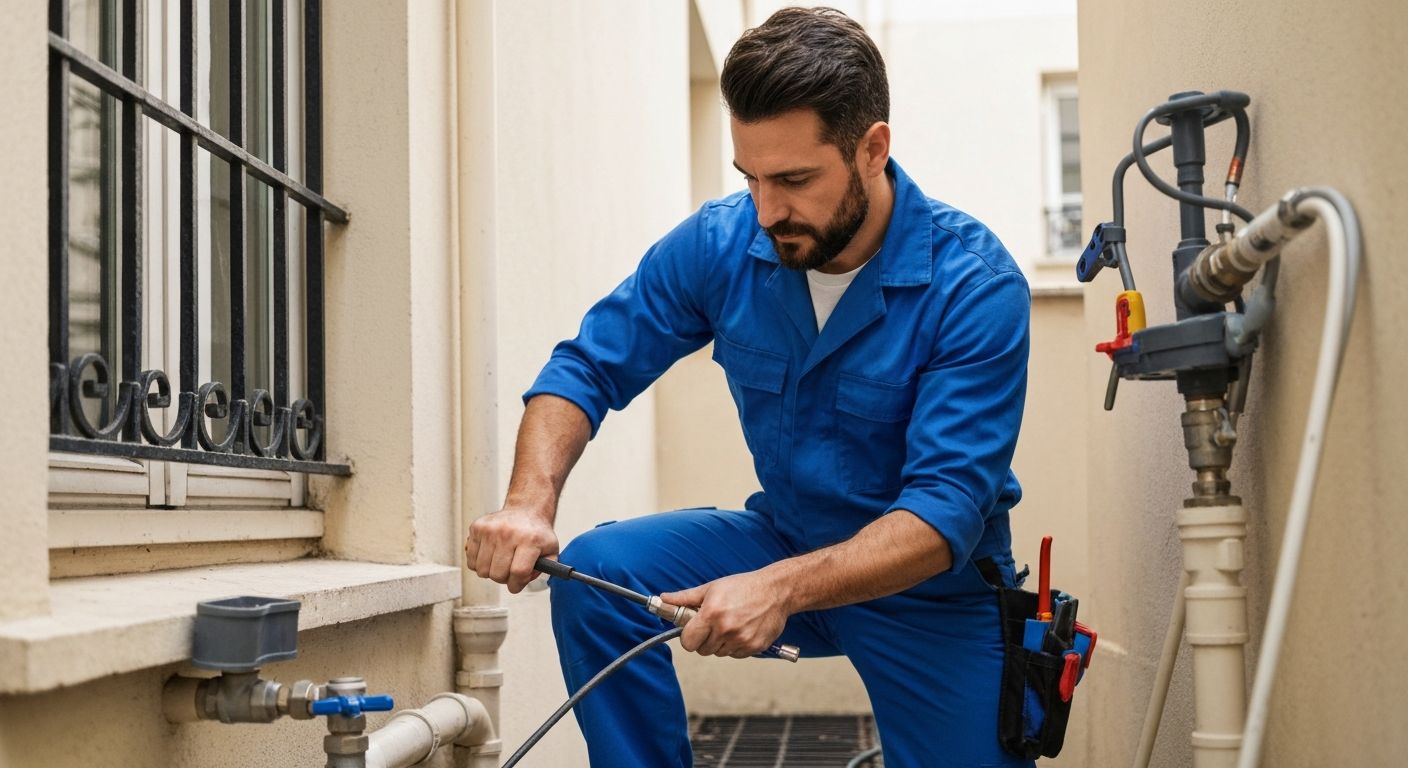 WC bouché à Paris 16ème
