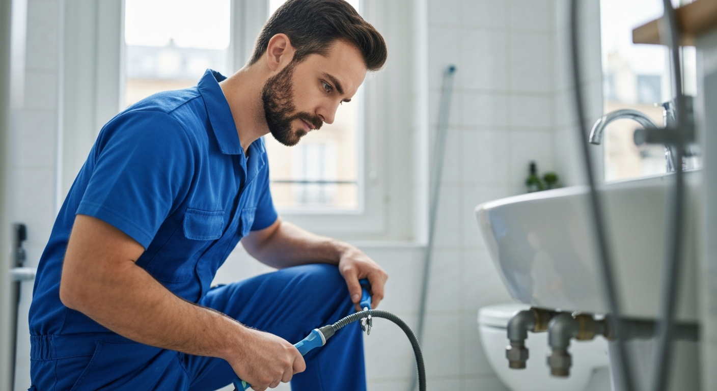 WC bouché à Paris 9ème