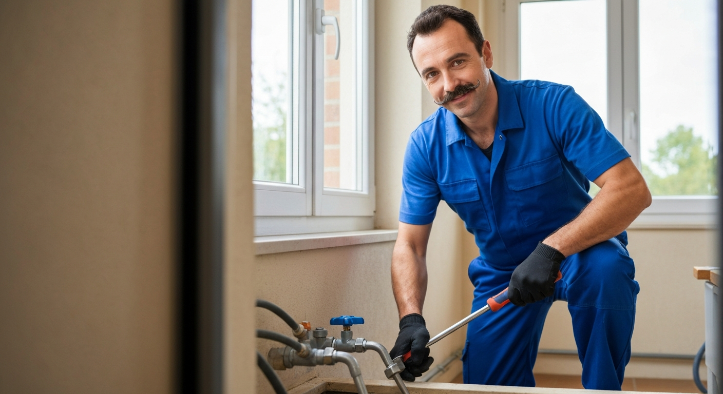 WC bouché à Persan
