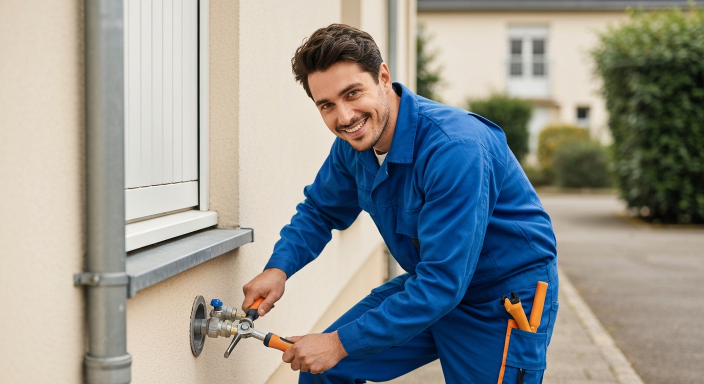 WC bouché à Pontoise