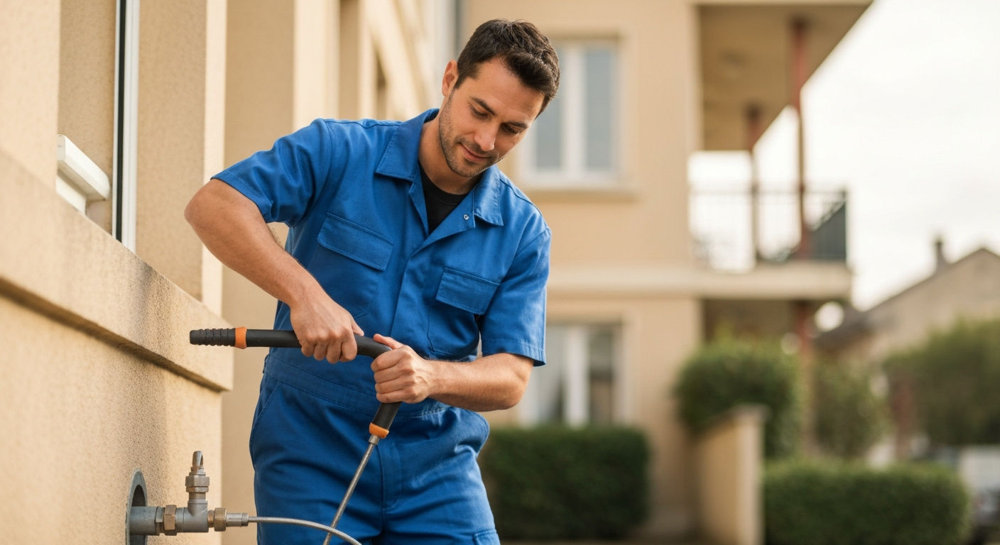 Inspection caméra à Vaucresson
